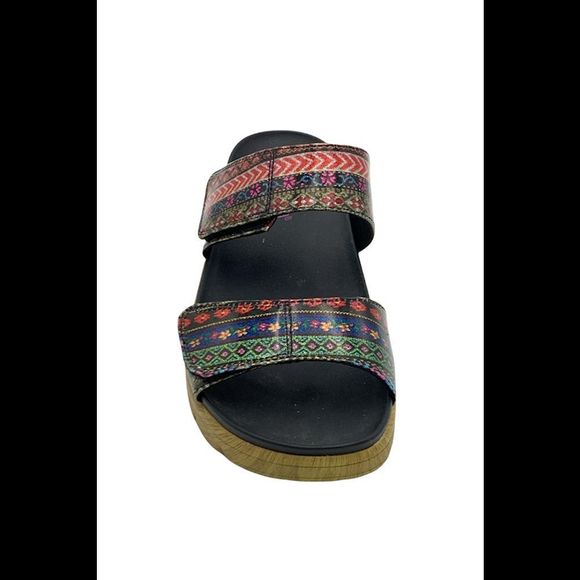 Alegria Two Band Slide Sandals Lena Pow Wow - Medium - Picture 3 of 5